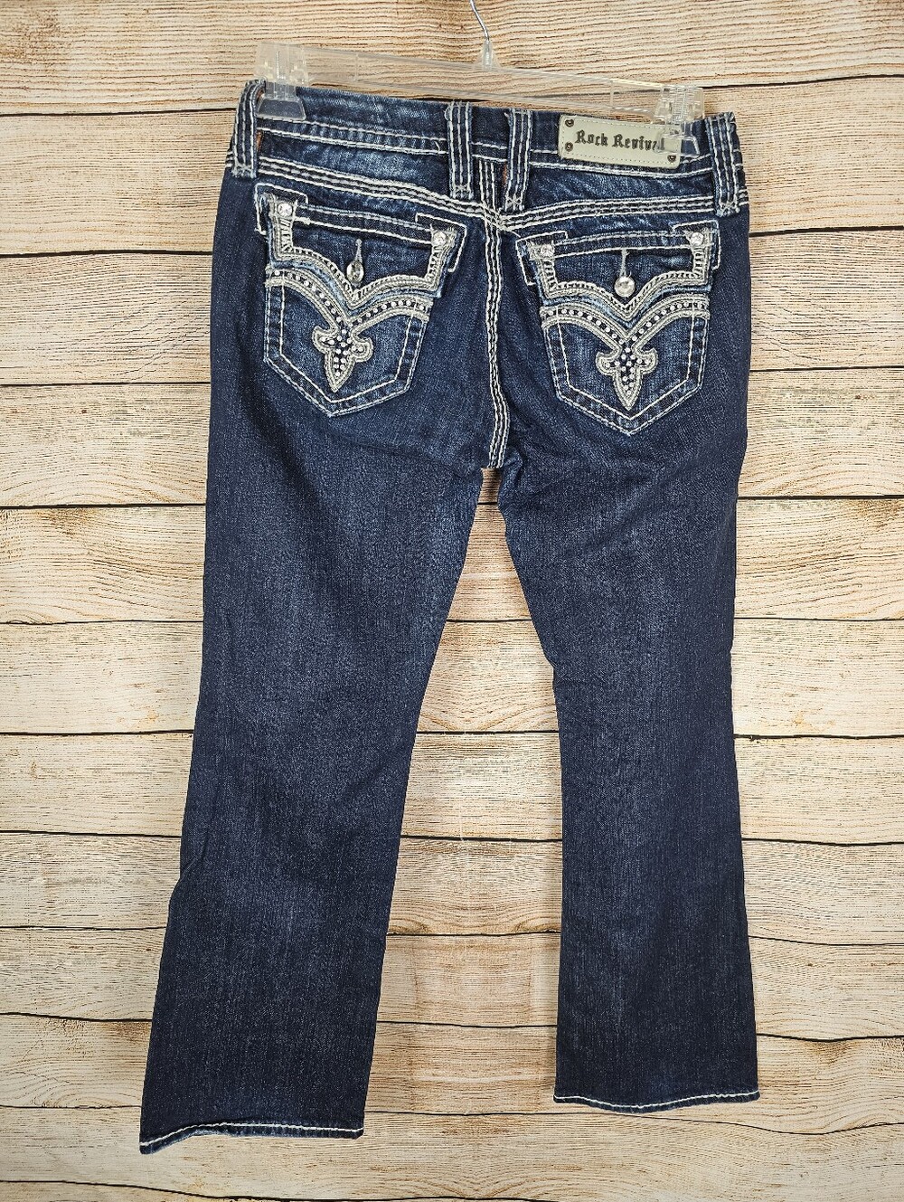 Rock Revival Women's Darcy Easy Boot Jeans Size 28